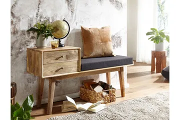 Tultered Sittbänk 120 cm - Brun - Products - Möbler - Fåtölj & stolar - Sittbänk