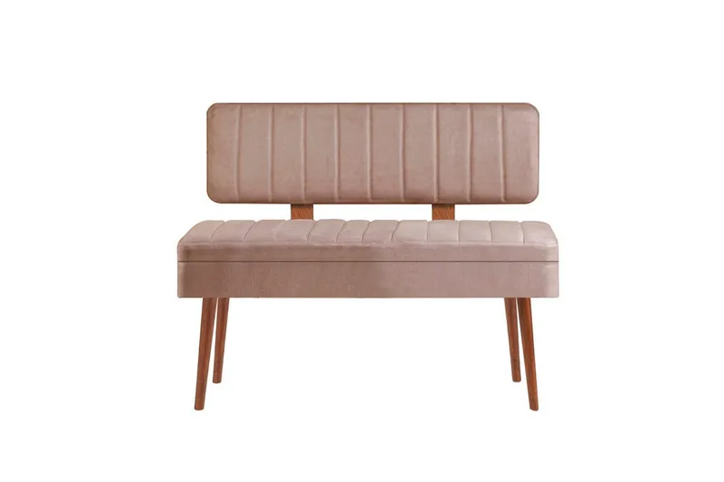 Valsot Sittbänk 110 cm - Valnöt/Sten - Products - Möbler - Fåtölj & stolar - Sittbänk