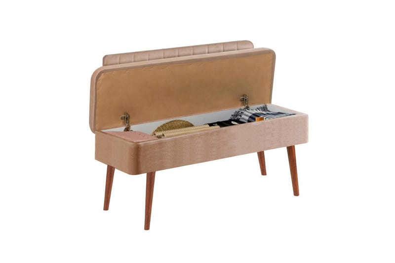 Valsot Sittbänk 110 cm - Valnöt/Sten - Products - Möbler - Fåtölj & stolar - Sittbänk