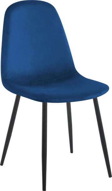 Stol Carisma Sammet - blå - Products - Möbler - Fåtölj & stolar - Matstol & köksstol