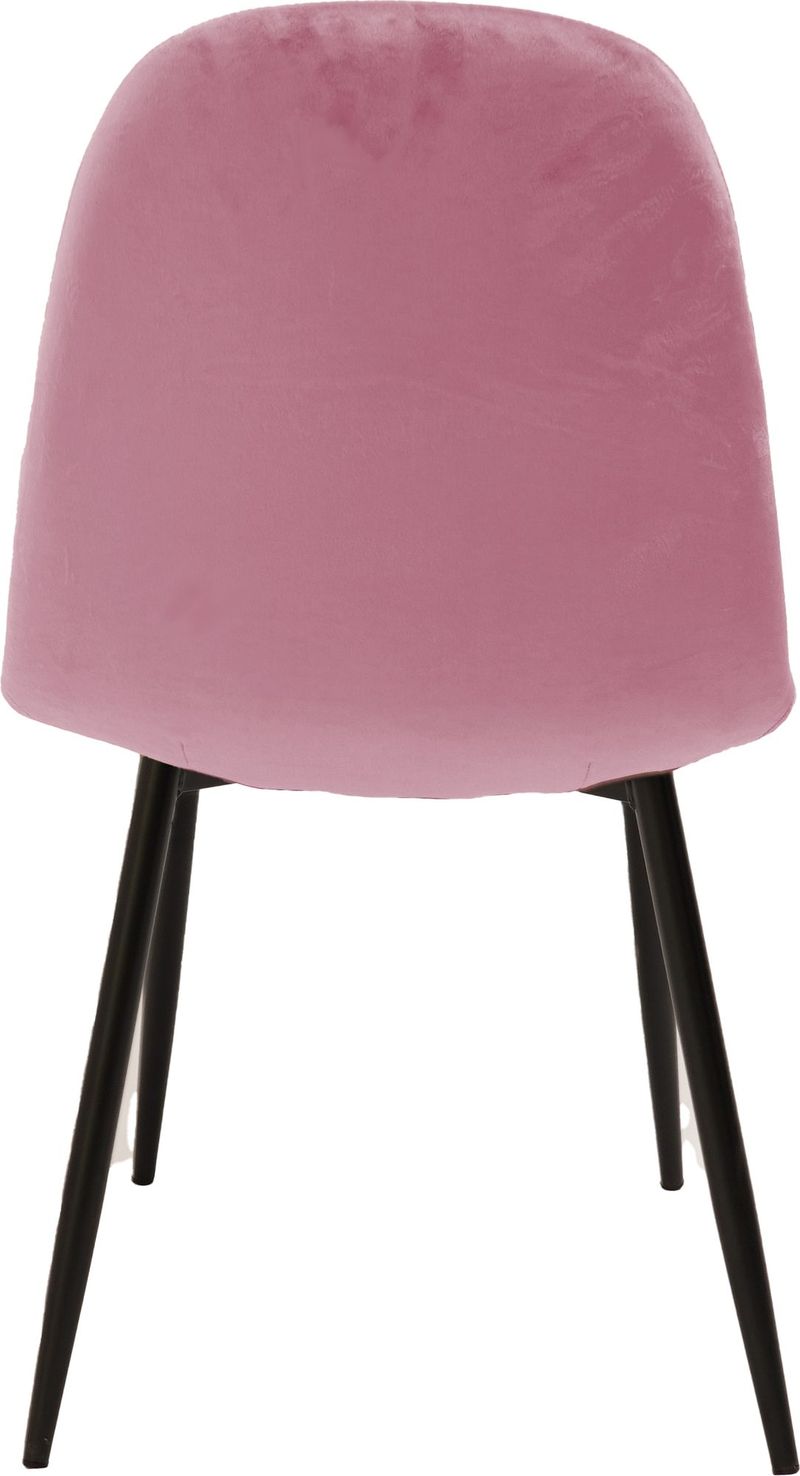 Stol i rosa sammet - Carisma - rosa - Products - Möbler - Fåtölj & stolar - Matstol & köksstol