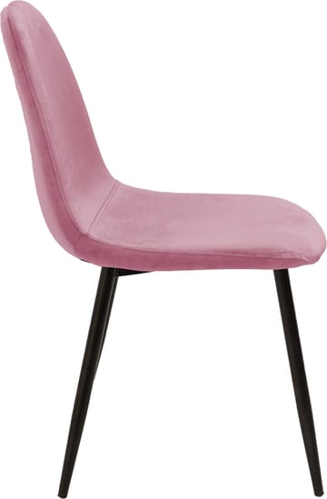 Stol i rosa sammet - Carisma - rosa - Products - Möbler - Fåtölj & stolar - Matstol & köksstol