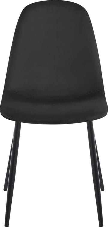 Stol i svart sammet - Carisma - svart - Products - Möbler - Fåtölj & stolar - Matstol & köksstol