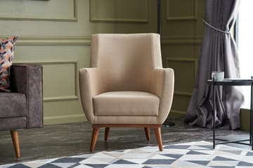 Temuka Fåtölj - Cream - Products - Möbler - Fåtölj & stolar - Fåtölj