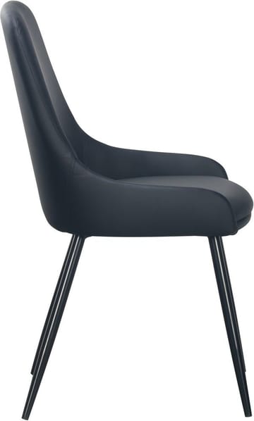 Theo stol - Svart PU - Svart - Products - Möbler - Fåtölj & stolar - Matstol & köksstol