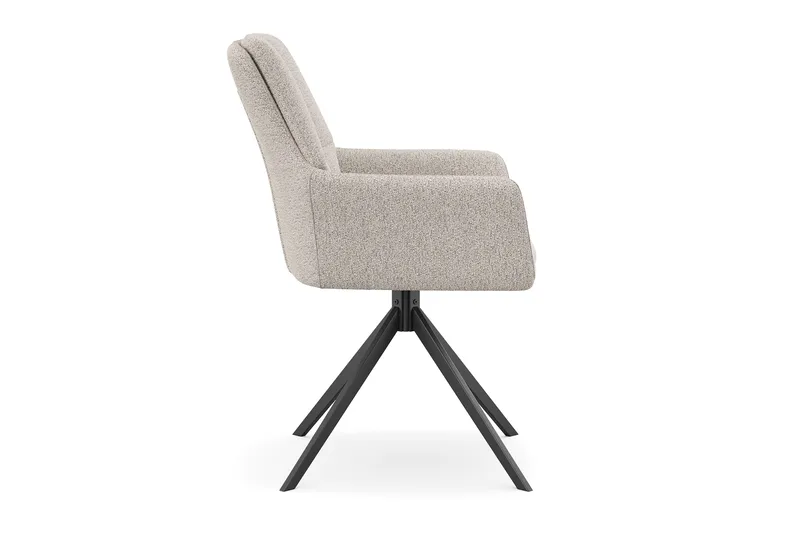 Torsby Snurrstol - Mörkbeige - Products - Möbler - Fåtölj & stolar - Karmstol