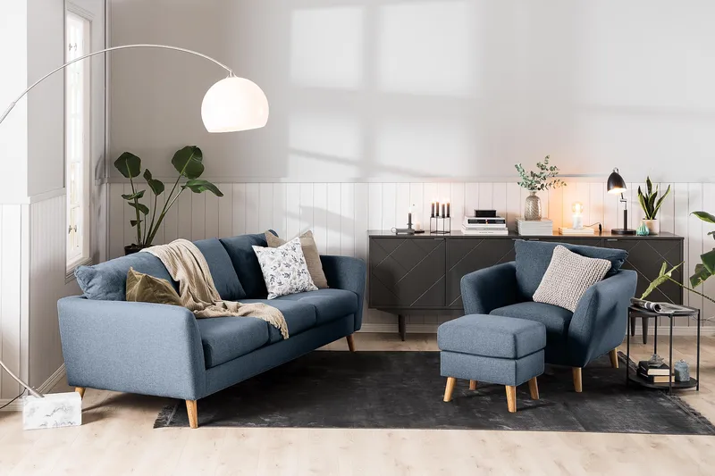 Trend Fåtölj - Blå - Products - Möbler - Fåtölj & stolar - Fåtölj
