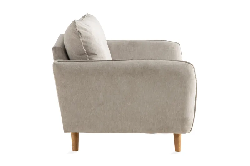 Trend Lyx Fåtölj - Beige/Ek - Products - Möbler - Fåtölj & stolar - Fåtölj