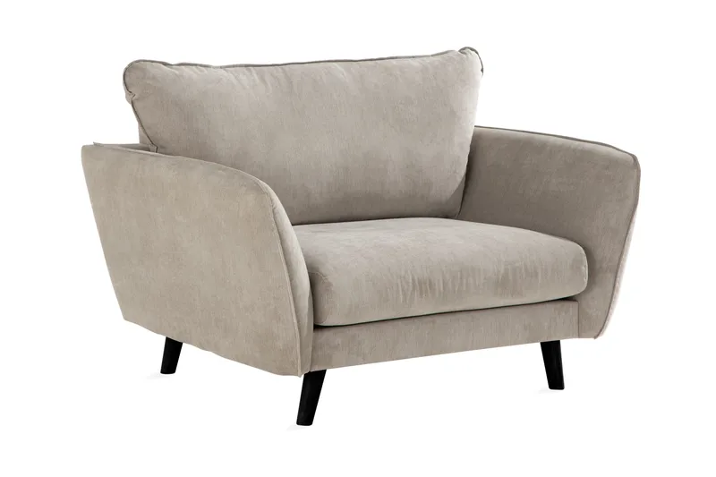Trend Lyx Fåtölj - Beige/Svart - Products - Möbler - Fåtölj & stolar - Fåtölj