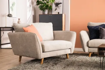 Trend Lyx Fåtölj - Beige/Svart - Products - Möbler - Fåtölj & stolar - Fåtölj