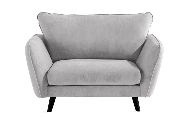 Trend Lyx Fåtölj - Ljusgrå/Svart - Products - Möbler - Fåtölj & stolar - Fåtölj