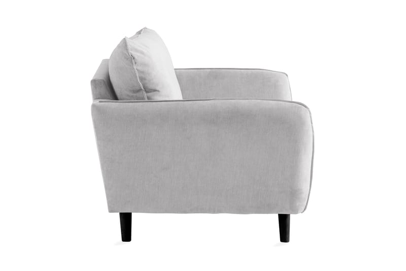 Trend Lyx Fåtölj - Ljusgrå/Svart - Products - Möbler - Fåtölj & stolar - Fåtölj