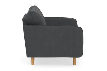 Trend Lyx Fåtölj - Mörkgrå Manchester - Products - Möbler - Fåtölj & stolar - Fåtölj