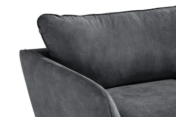 Trend Lyx Fåtölj - Mörkgrå/Svart - Products - Möbler - Fåtölj & stolar - Fåtölj