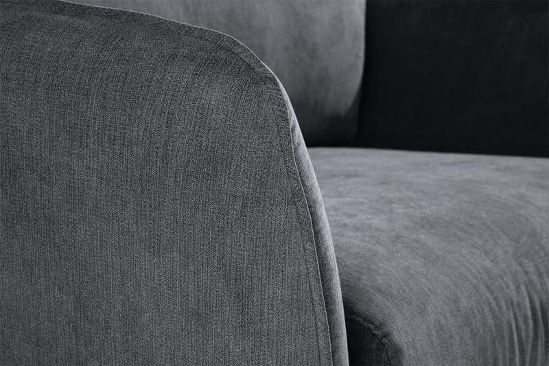 Trend Lyx Fåtölj - Mörkgrå/Svart - Products - Möbler - Fåtölj & stolar - Fåtölj