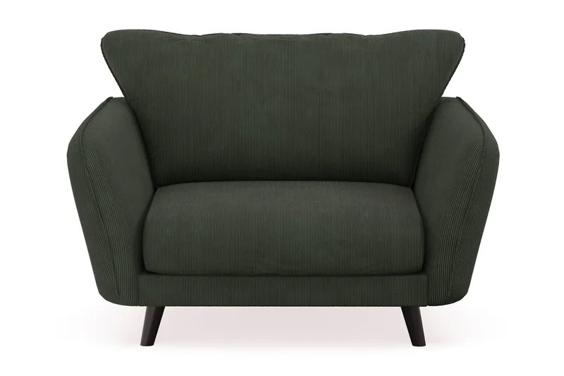 Trend Lyx Fåtölj - Mörkgrön Manchester - Products - Möbler - Fåtölj & stolar - Fåtölj