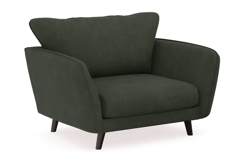Trend Lyx Fåtölj - Mörkgrön Manchester - Products - Möbler - Fåtölj & stolar - Fåtölj