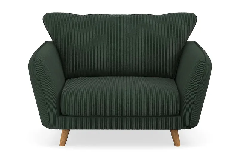 Trend Lyx Fåtölj - Mörkgrön Manchester - Products - Möbler - Fåtölj & stolar - Fåtölj
