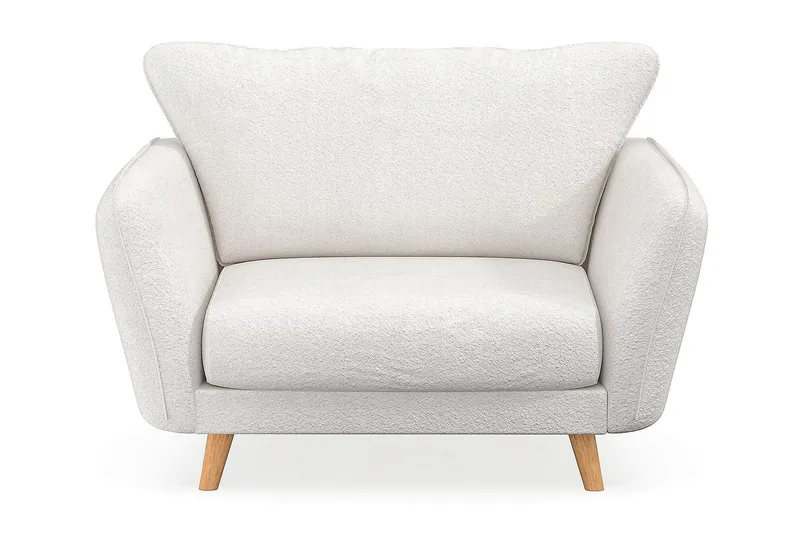 Trend Lyx Fåtölj - Vit|Bouclé - Products - Möbler - Fåtölj & stolar - Fåtölj