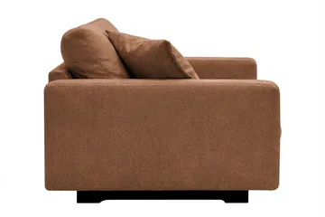 Valencia Extra Djup Fåtölj i Chenille - Rostbrun - Products - Möbler - Fåtölj & stolar - Fåtölj