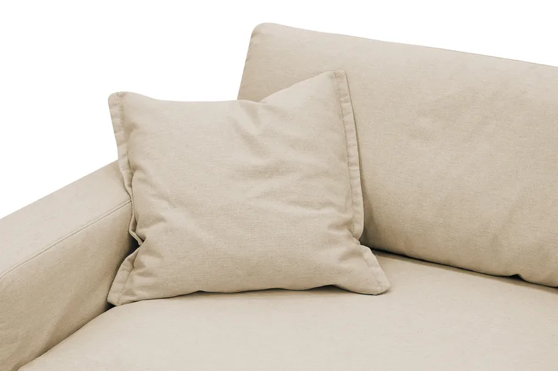 Valencia Extra Djup Fåtölj med avtagbar och tvättbar klädsel - Beige - Products - Möbler - Fåtölj & stolar - Fåtölj
