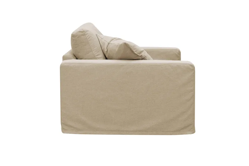 Valencia Extra Djup Fåtölj med avtagbar och tvättbar klädsel - Beige - Products - Möbler - Fåtölj & stolar - Fåtölj