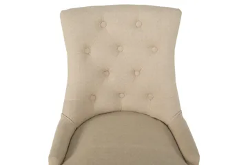 Viktoria Matstol med Nitar - Beige / Vintage - Products - Möbler - Fåtölj & stolar - Matstol & köksstol