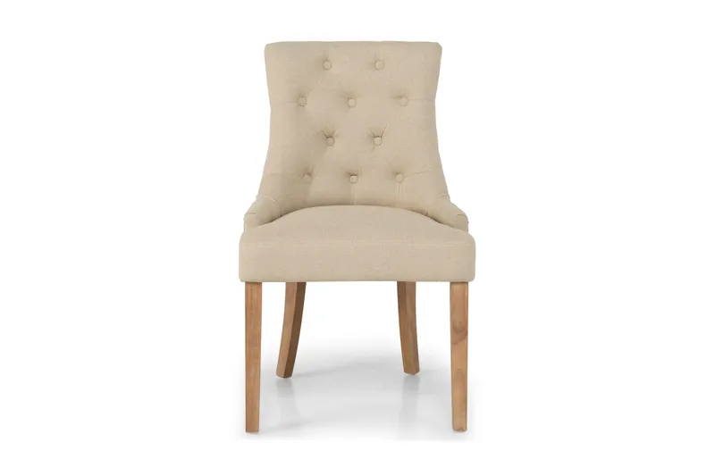 Viktoria Matstol med Nitar - Beige/Vintage - Products - Möbler - Fåtölj & stolar - Matstol & köksstol