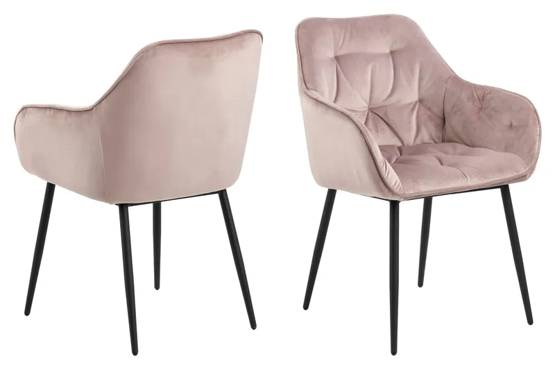 Zabinka Karmstol - Rosa - Products - Möbler - Fåtölj & stolar - Karmstol