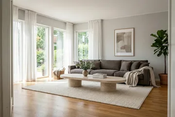 Valencia Extra Djup 5-sits Soffa - Brun - Products - Möbler - Soffa