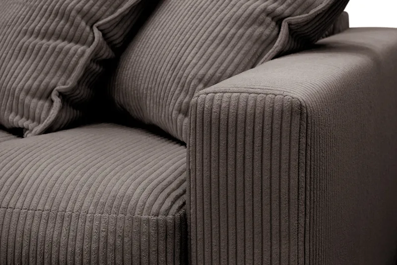 Valencia Extra Djup 5-sits Soffa - Brun - Products - Möbler - Soffa
