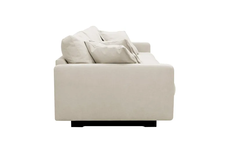 Valencia Extra Djup 5-sits Soffa i Chenille - Beige - Products - Möbler - Soffa