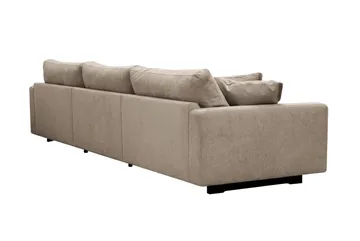 Valencia Extra Djup 5-sits Soffa i Chenille - Brun - Products - Möbler - Soffa