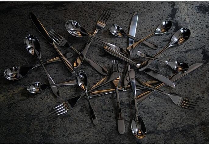 Bestickset Ivo 24 Delar - silver - Products - Servering & matlagning - Bestick - Bestickset