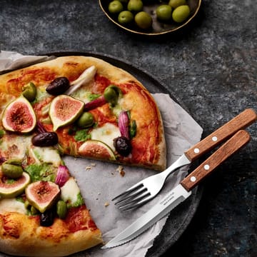 Tramontina Bestickset - Grillbestick 12 delar - silver/brun - Products - Servering & matlagning - Bestick - Bestickset