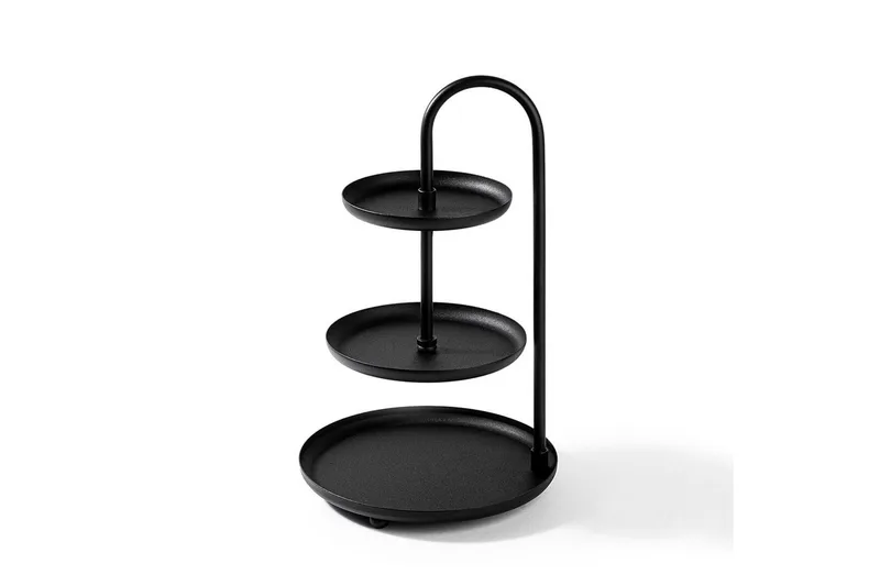 Dekorativt Metalltillbehör Mirven, Svart