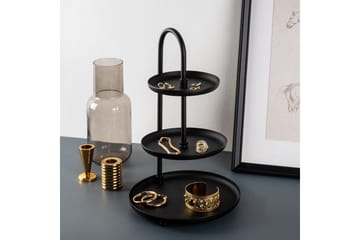 Dekorativt Metalltillbehör Mirven - Svart - Products - Servering & matlagning - Bricka & fat - Serveringsfat & serveringsbricka