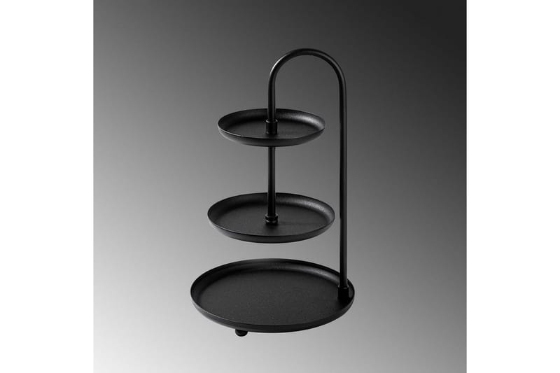 Dekorativt Metalltillbehör Mirven - Svart - Products - Servering & matlagning - Bricka & fat - Serveringsfat & serveringsbricka