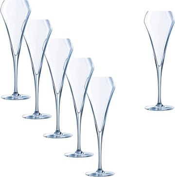 Champagneglas open up i kristall 6-pack - Chef & Sommelier - transparent - Products - Servering & matlagning - Glas - Champagneglas