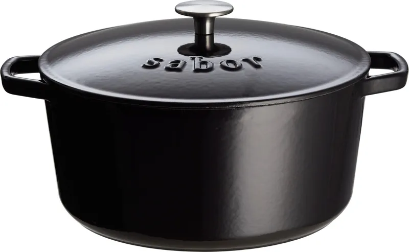 Gjutjärnsgryta Sabor 4,4 L, Svart