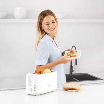 Brödrost Taurus Toastissimo Långt Spår - vit - Products - Servering & matlagning - Köksmaskin - Värma & koka - Brödrost