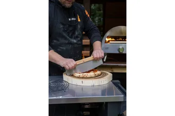 Pizzaskärare Mustang Lång - Silver - Products - Servering & matlagning - Köksredskap & kökstillbehör - Kökskniv