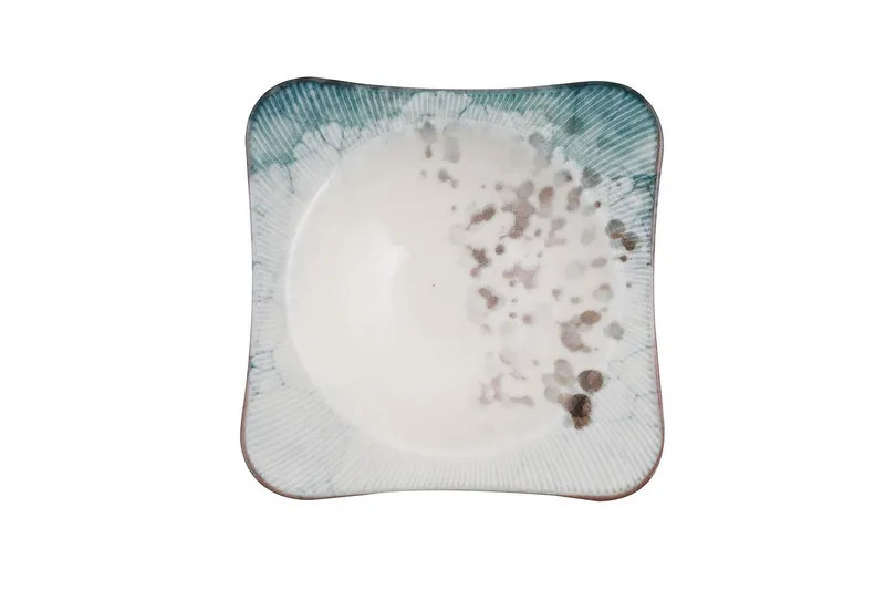 Subatan Tallriksset 24 Delar - Porslin/Flerfärgad - Products - Servering & matlagning - Tallrikar & skålar - Fyrkantiga tallrikar