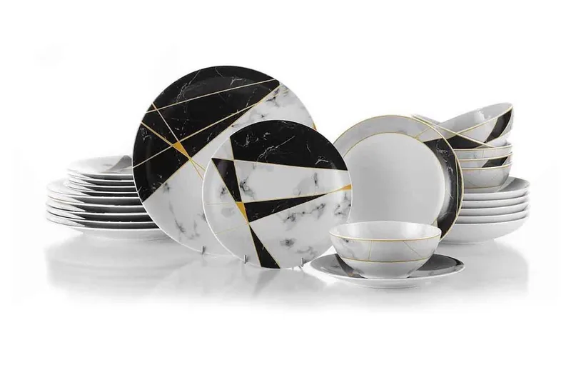 Tallriksset 24-pack, Flerfärgad