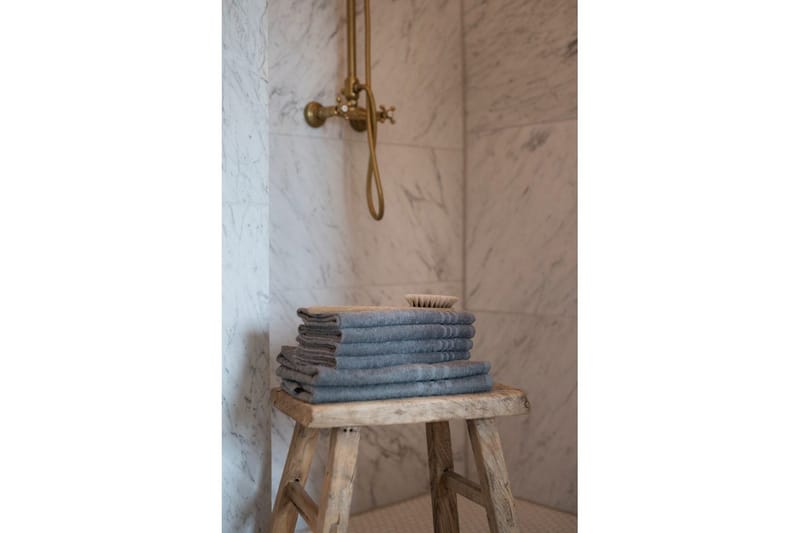 Gästhandduk Basic Frotté - Grå - Products - Textil & mattor - Badrumstextil - Handdukar