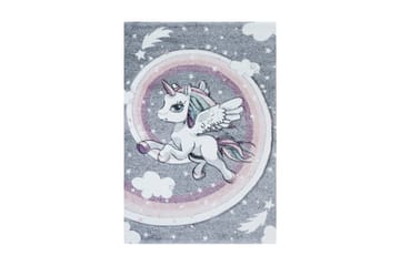 Atlas Matta 120x170 cm Enhörningsmotiv - Flerfärgad - Products - Textil & mattor - Barntextilier - Lekmatta & matta barnrum