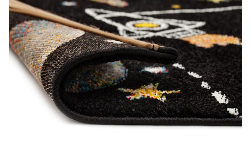 Atlas Matta 120x170 cm - Svart - Products - Textil & mattor - Barntextilier - Lekmatta & matta barnrum