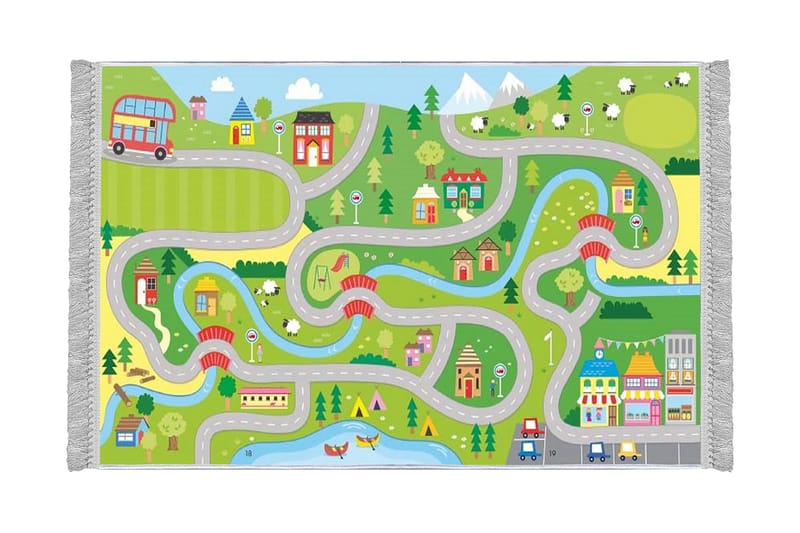 Gellenne Barnmatta 160x230 cm, Flerfärgad