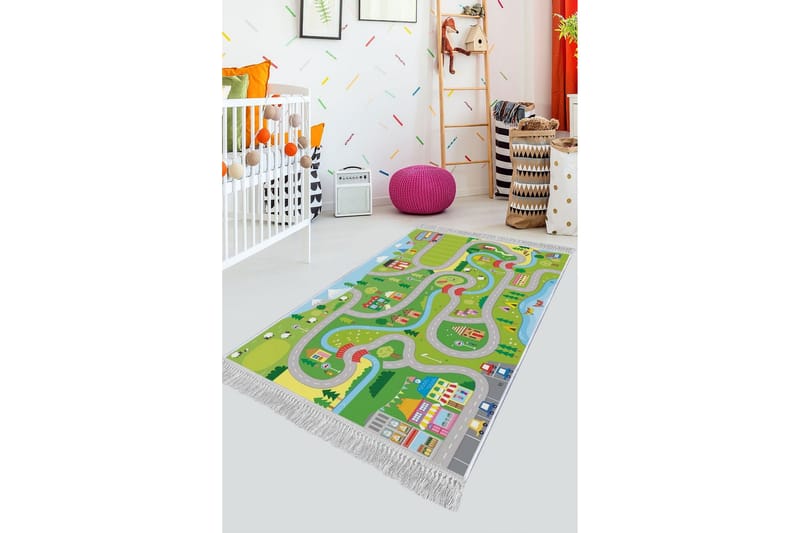 Gellenne Barnmatta 160x230 cm - Flerfärgad - Products - Textil & mattor - Barntextilier - Lekmatta & matta barnrum
