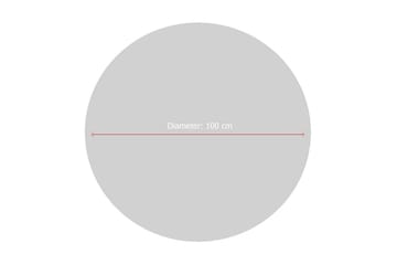 Nejasan Barnmatta Rund 100 cm - Flerfärgad - Products - Textil & mattor - Barntextilier - Lekmatta & matta barnrum